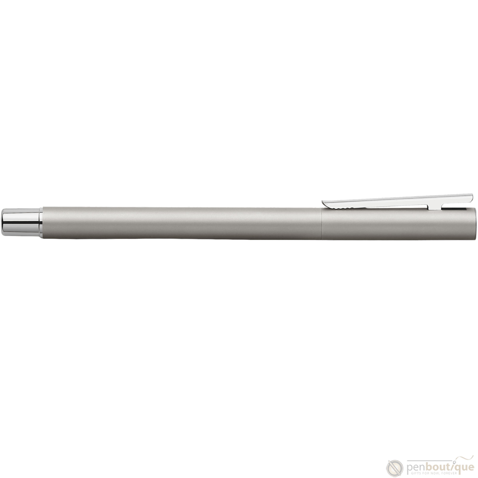 Faber-Castell NEO Slim Rollerball Pen - Matte Stainless Steel - Pen Boutique Ltd