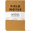 Field Notes Brand Original Ruled Lefthand 3-pack 3½" × 5½" - Pen Boutique Ltd