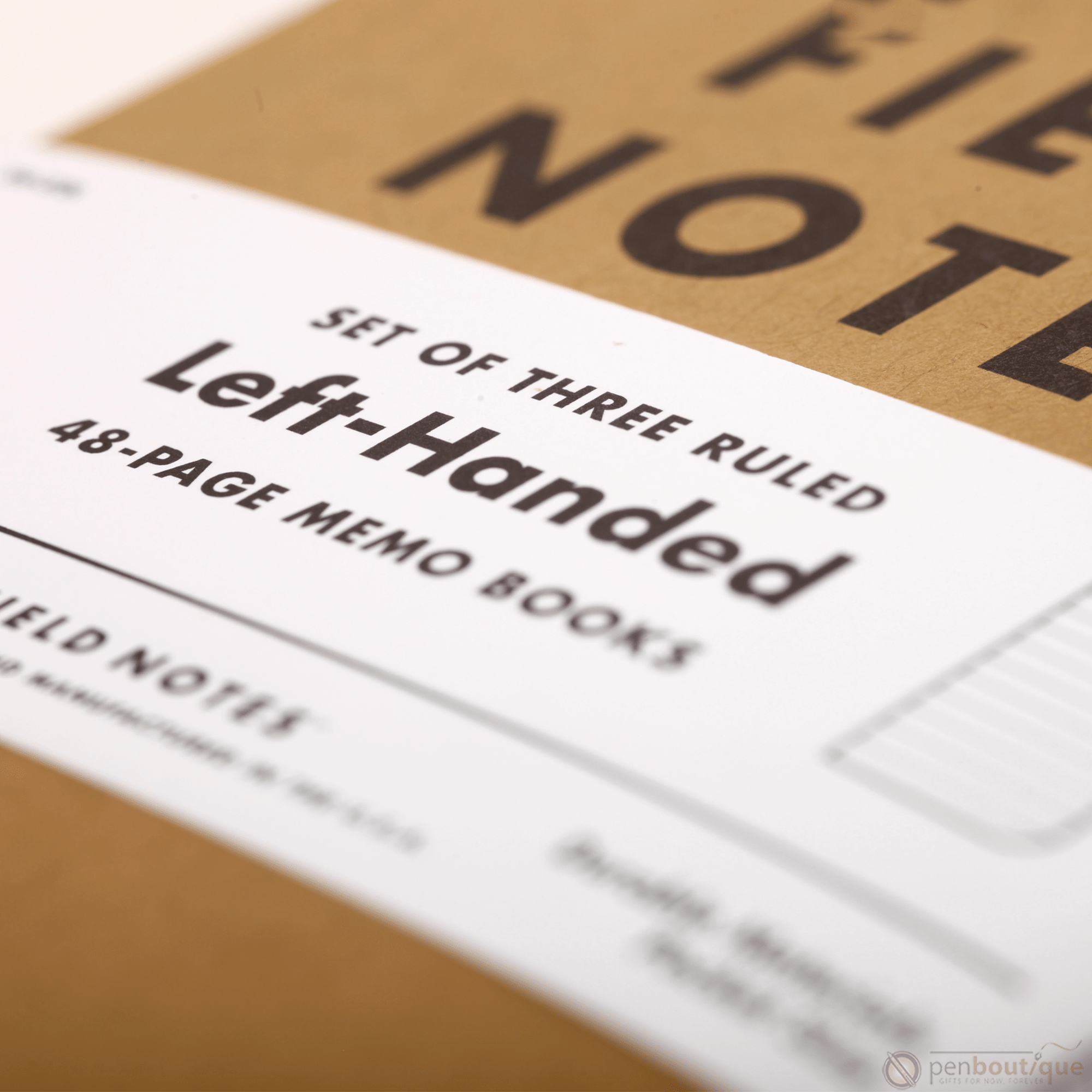 Field Notes Brand Original Ruled Lefthand 3-pack 3½" × 5½" - Pen Boutique Ltd