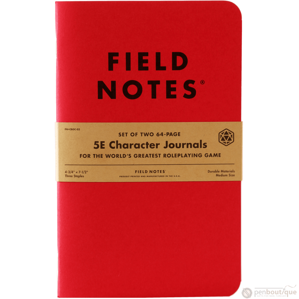 Field Notes Brand 5E Character Journal - Pen Boutique Ltd