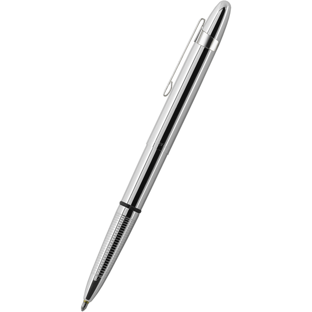 Fisher Space Pen Chrome W/Clip Ballpoint Pen - Pen Boutique Ltd