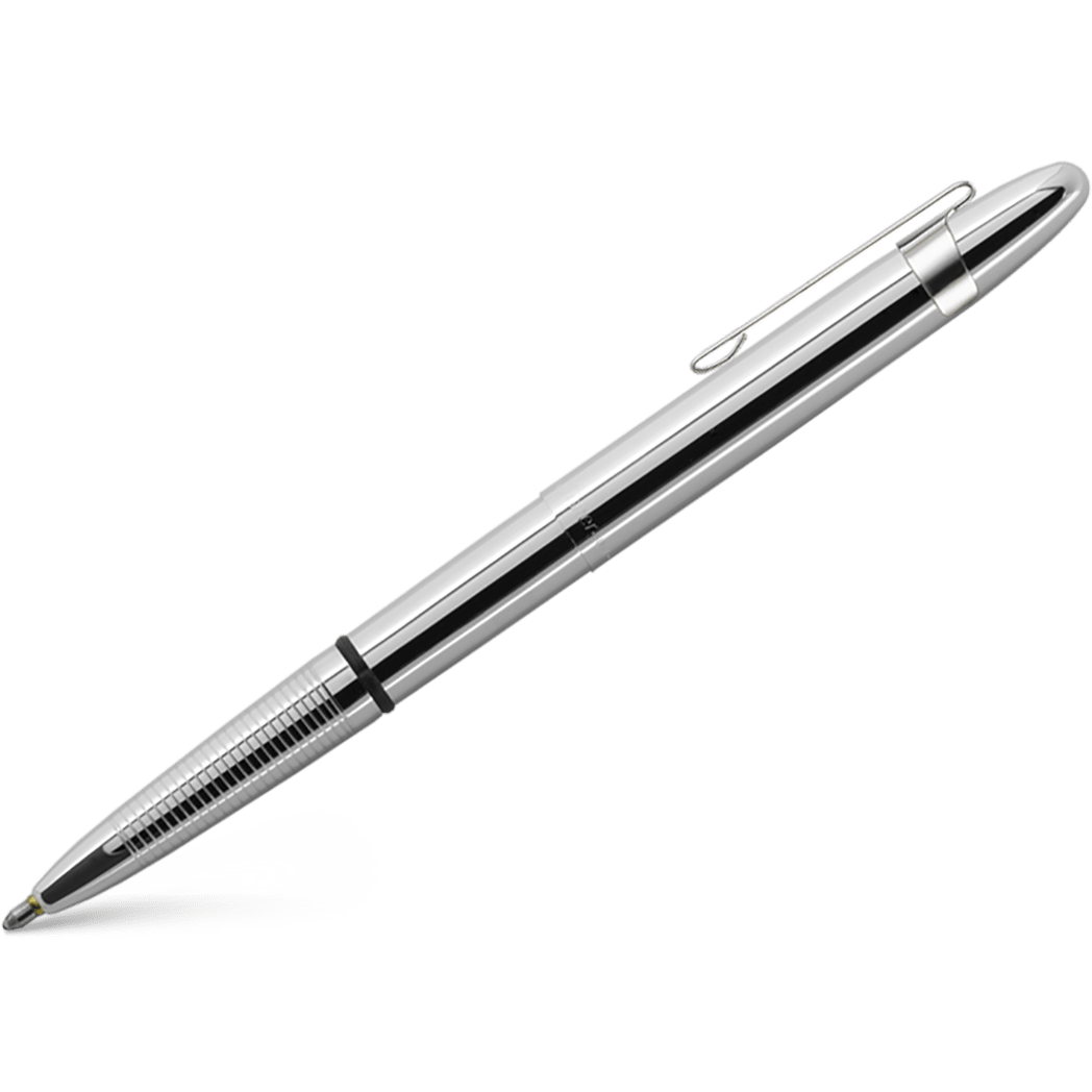 Fisher Space Pen Chrome W/Clip Ballpoint Pen - Pen Boutique Ltd