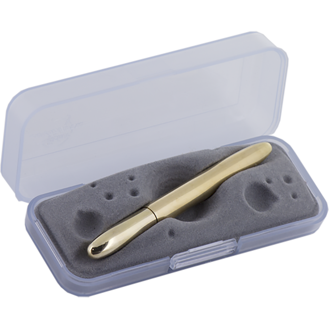 Fisher Space Raw Brass Bulllet Space Pen-Pen Boutique Ltd