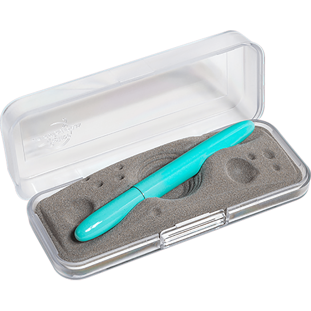 Fisher Space Pen Tahitian Blue Bullet Ballpoint Pen w/ Chrome Grip - Pen Boutique Ltd