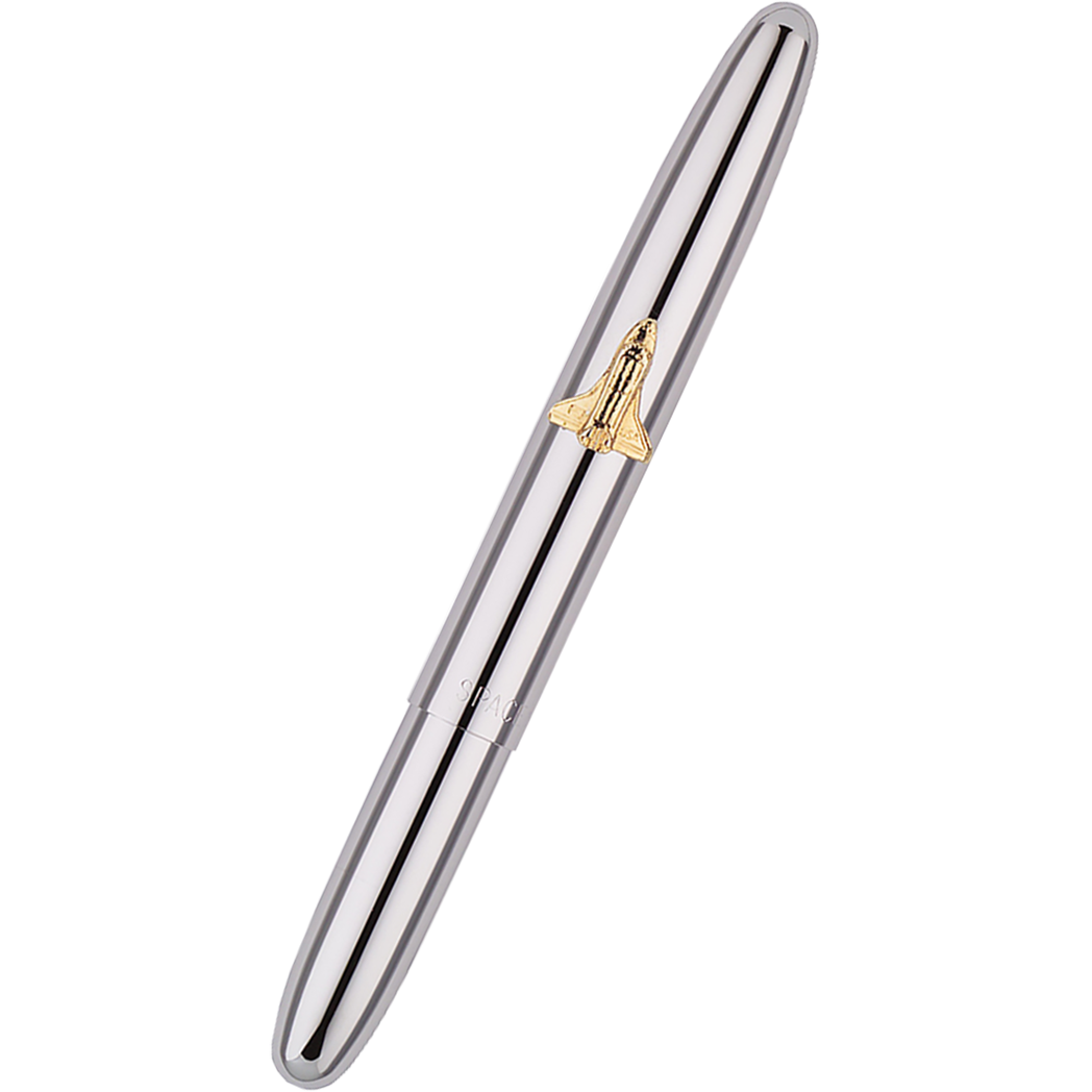 Fisher Space Bullet with Shuttle Ballpoint Pen - Chrome-Pen Boutique Ltd