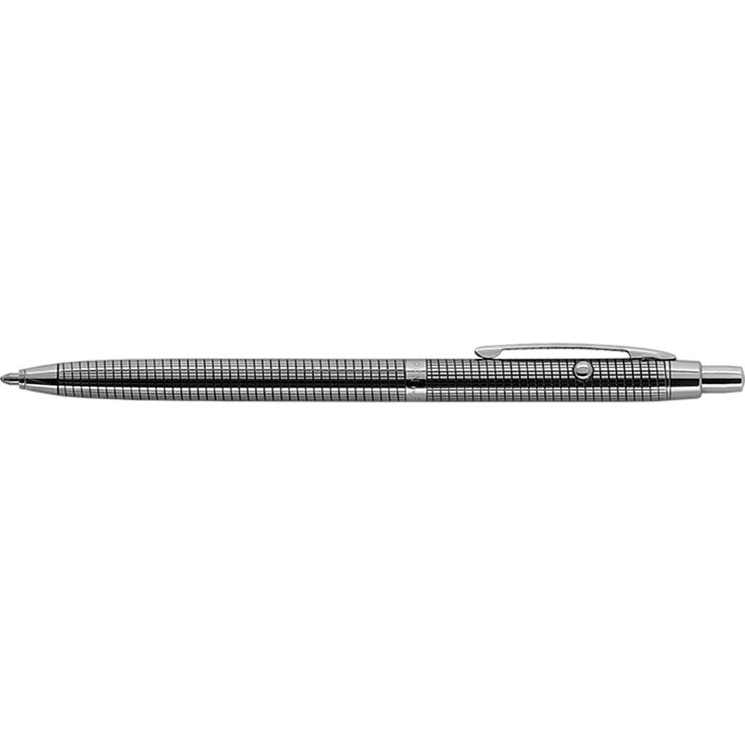 Fisher Space Grid Design Shuttle Ballpoint Pen - Black - Pen Boutique Ltd