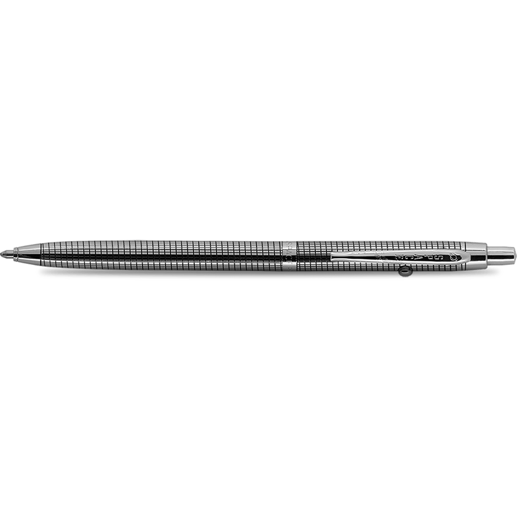 Fisher Space Grid Design Shuttle Ballpoint Pen - Black - Pen Boutique Ltd