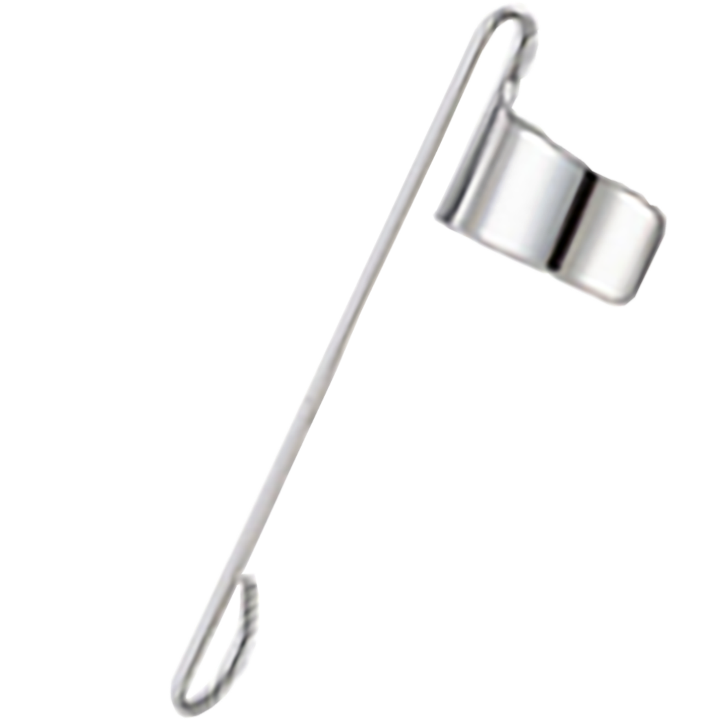 Fisher Space CLIP-CHROME PLATED BRASS-Pen Boutique Ltd