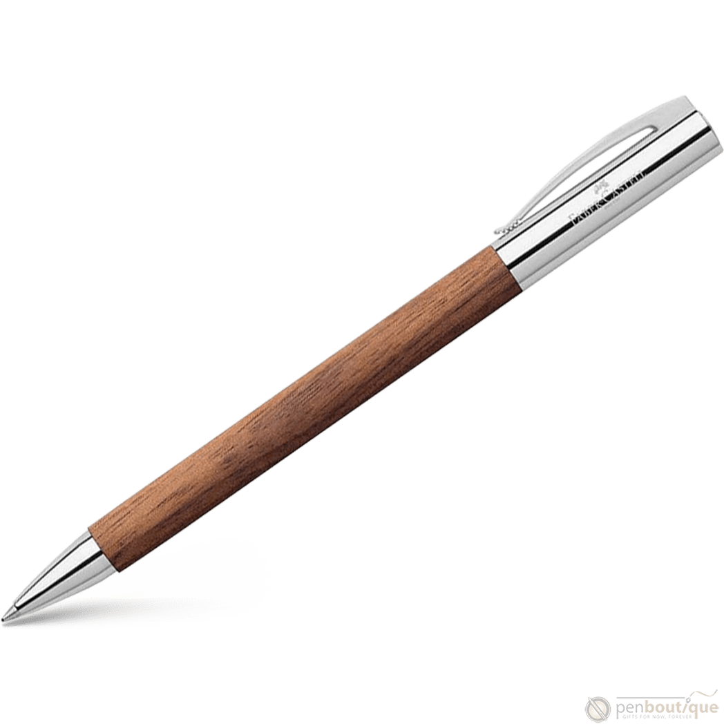 Faber-Castell Ambition Ballpoint Pen - Walnut - Pen Boutique Ltd