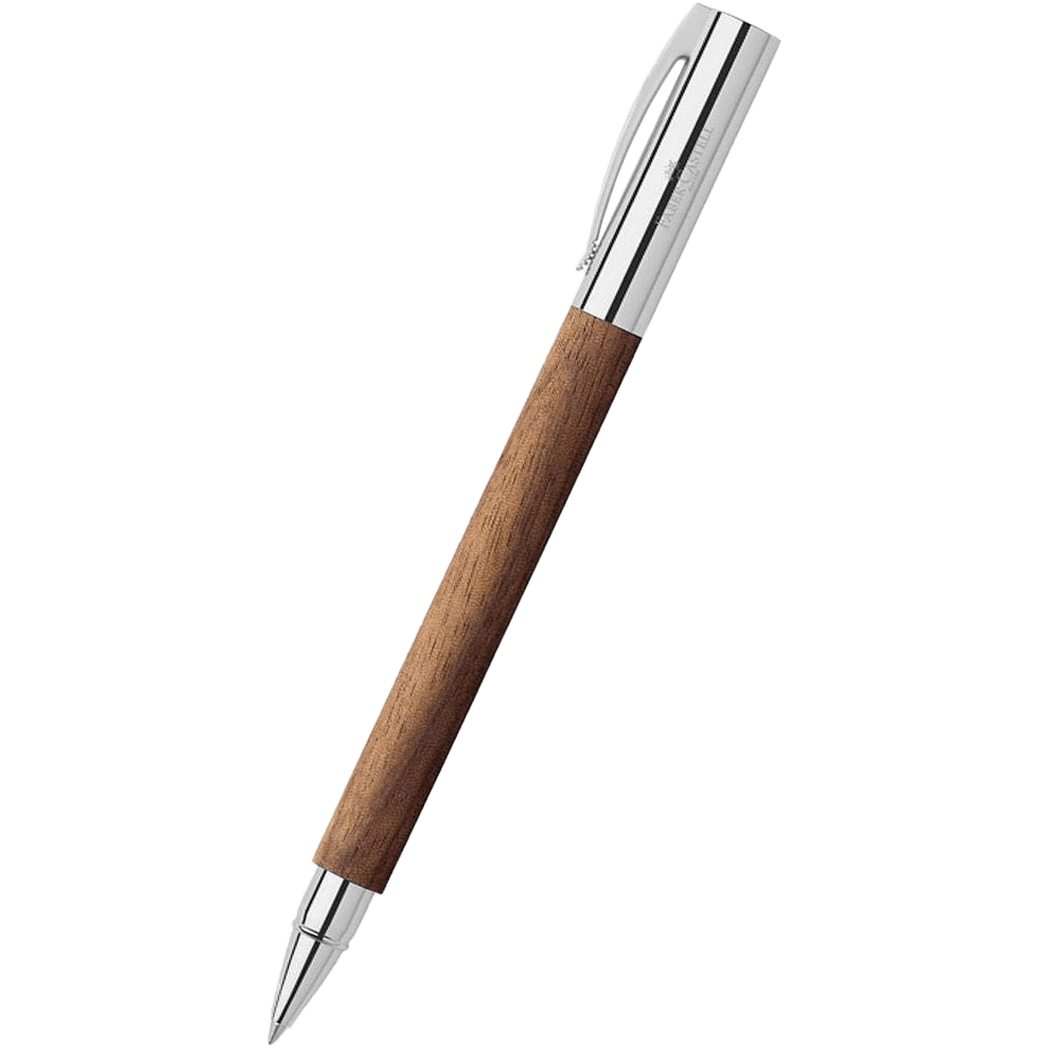 Faber-Castell Ambition Rollerball Pen - Walnut - Pen Boutique Ltd
