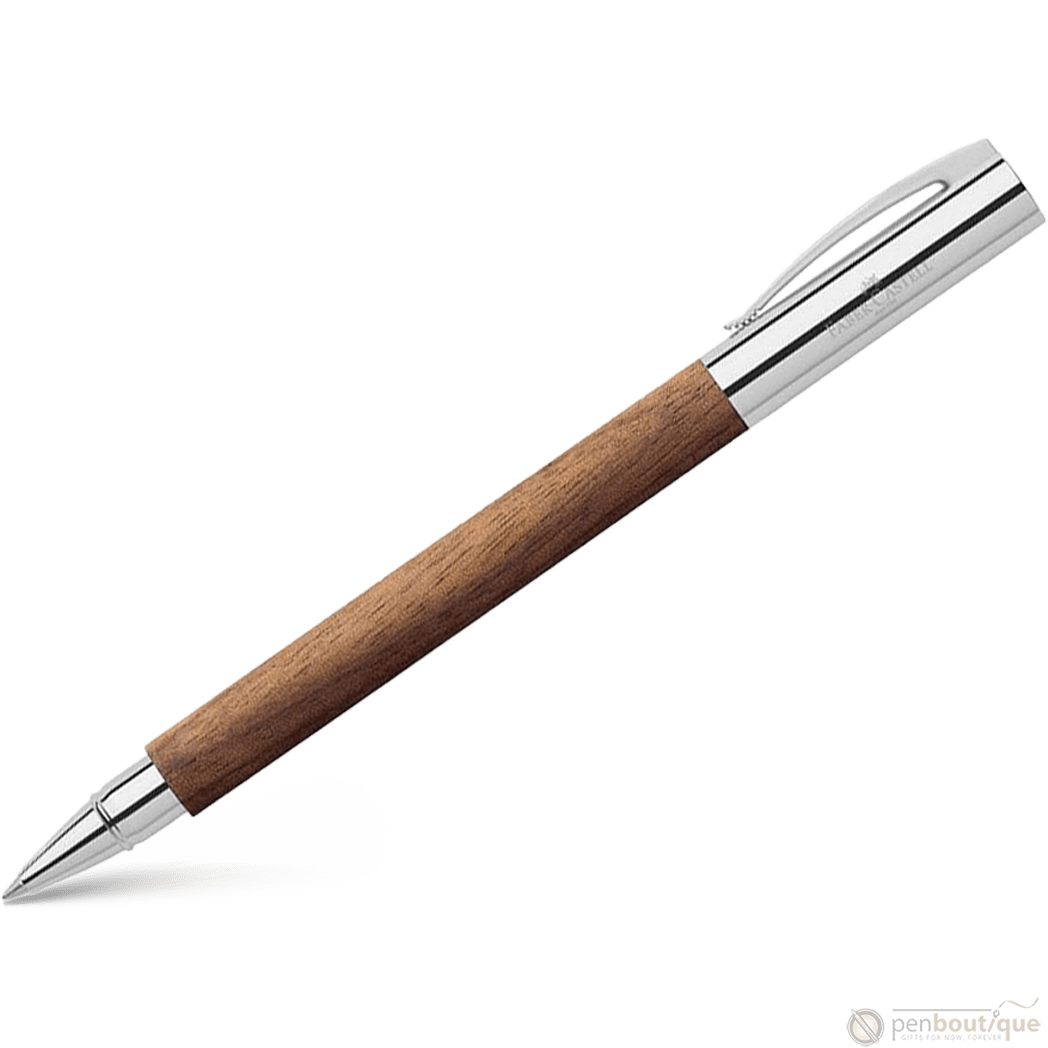 Faber-Castell Ambition Rollerball Pen - Walnut - Pen Boutique Ltd
