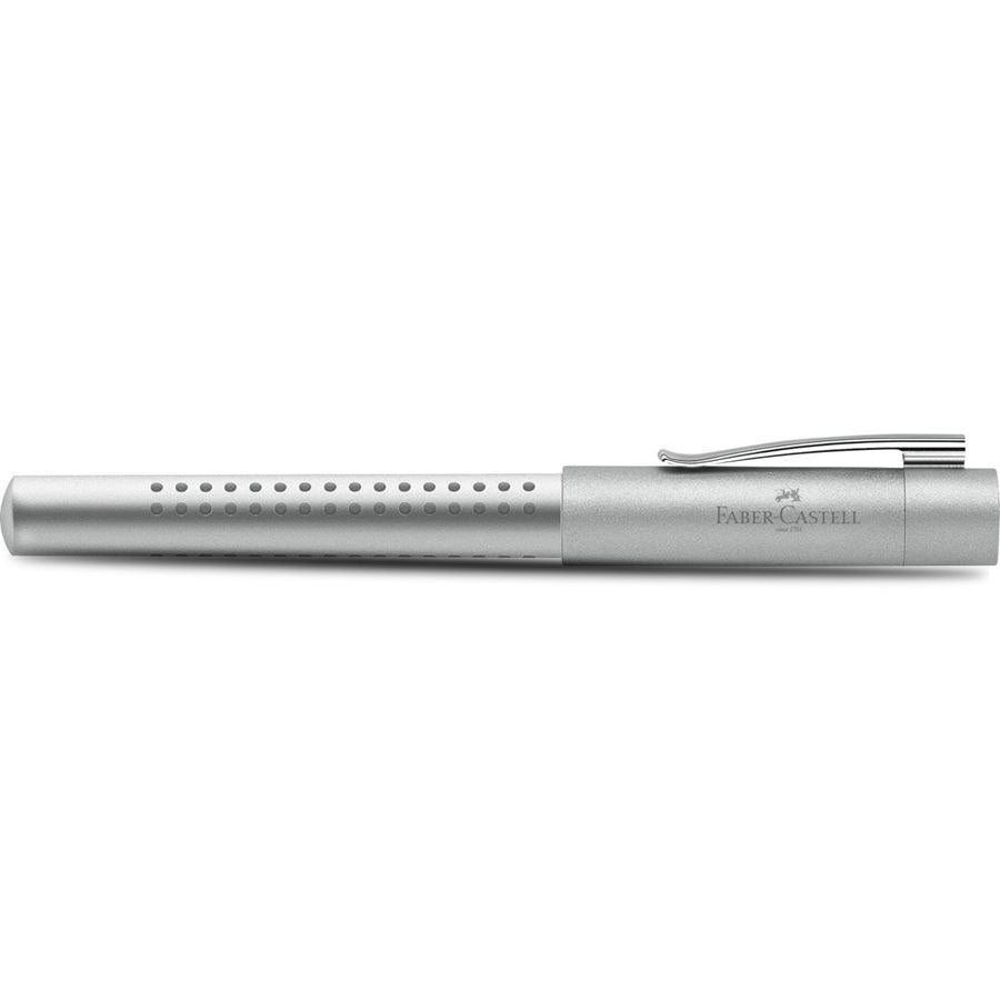 Faber-Castell Grip 2011 Finewriter - Silver - Pen Boutique Ltd