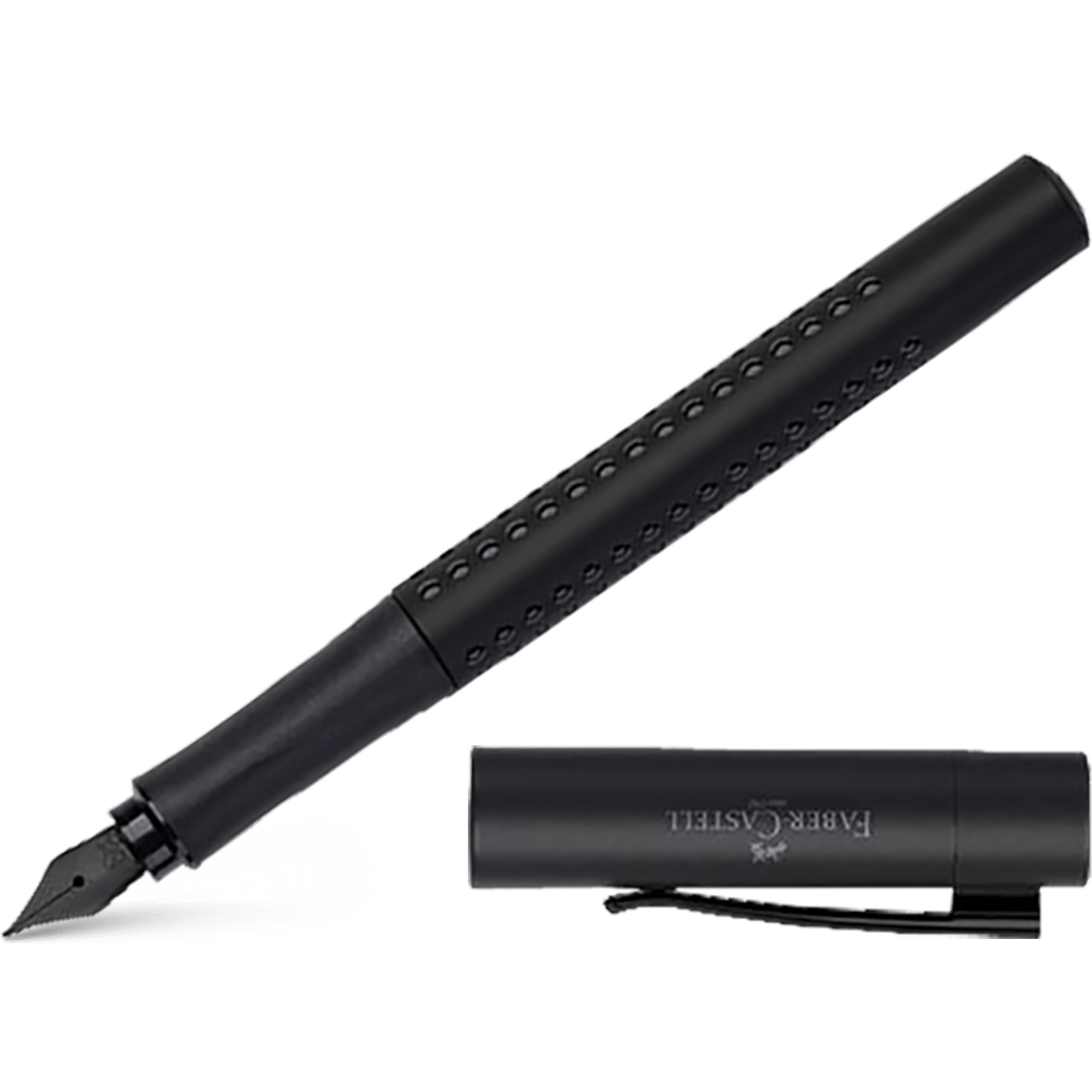 Faber - Castell Grip 2011 Fountain Pen - Black Edition - Pen Boutique Ltd