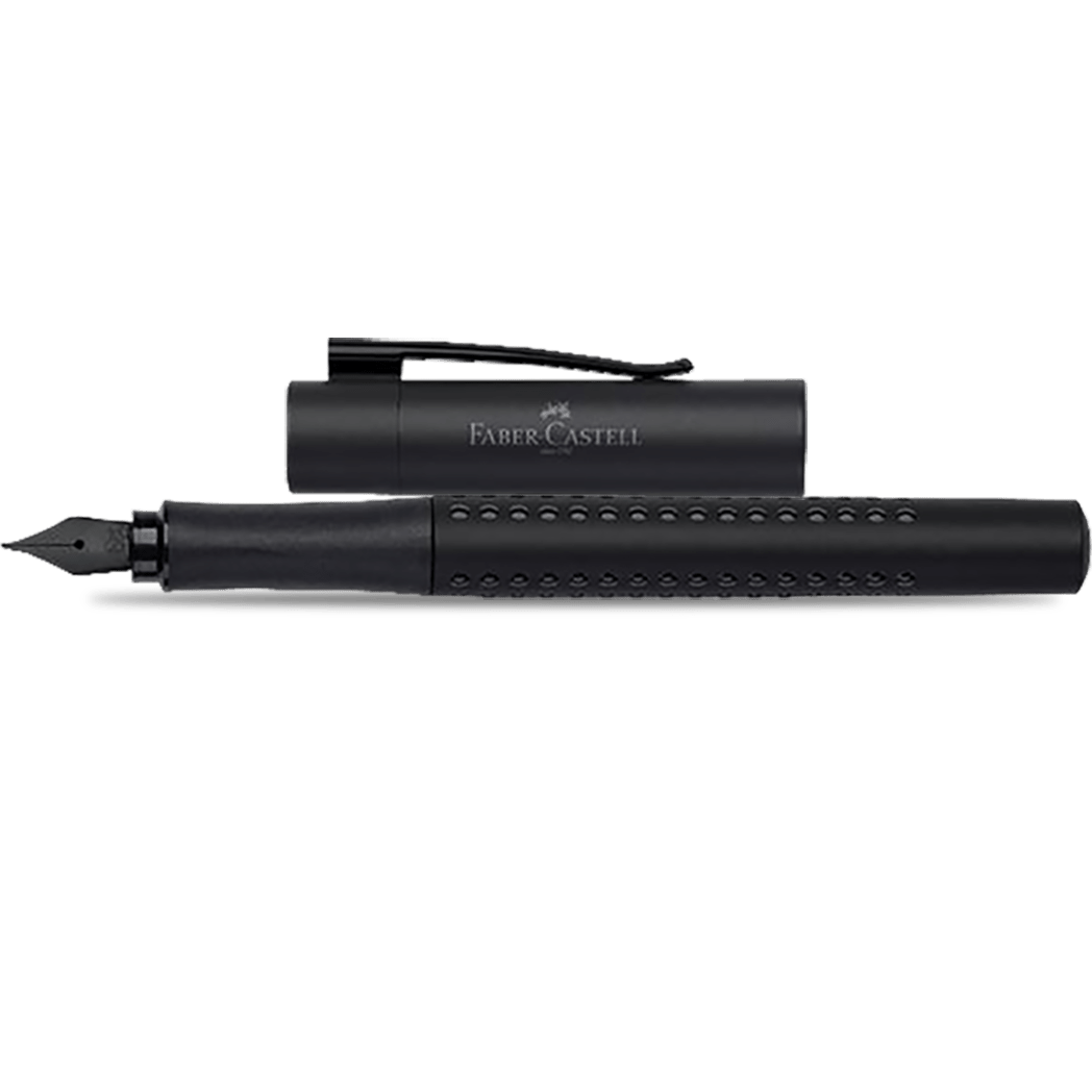 Faber - Castell Grip 2011 Fountain Pen - Black Edition - Pen Boutique Ltd