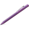 Faber - Castell Grip Ballpoint Pen - Glam Edition - Violet - Pen Boutique Ltd