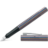 Faber - Castell Grip Fountain Pen - Glam Edition - Silver - Pen Boutique Ltd