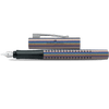 Faber - Castell Grip Fountain Pen - Glam Edition - Silver - Pen Boutique Ltd