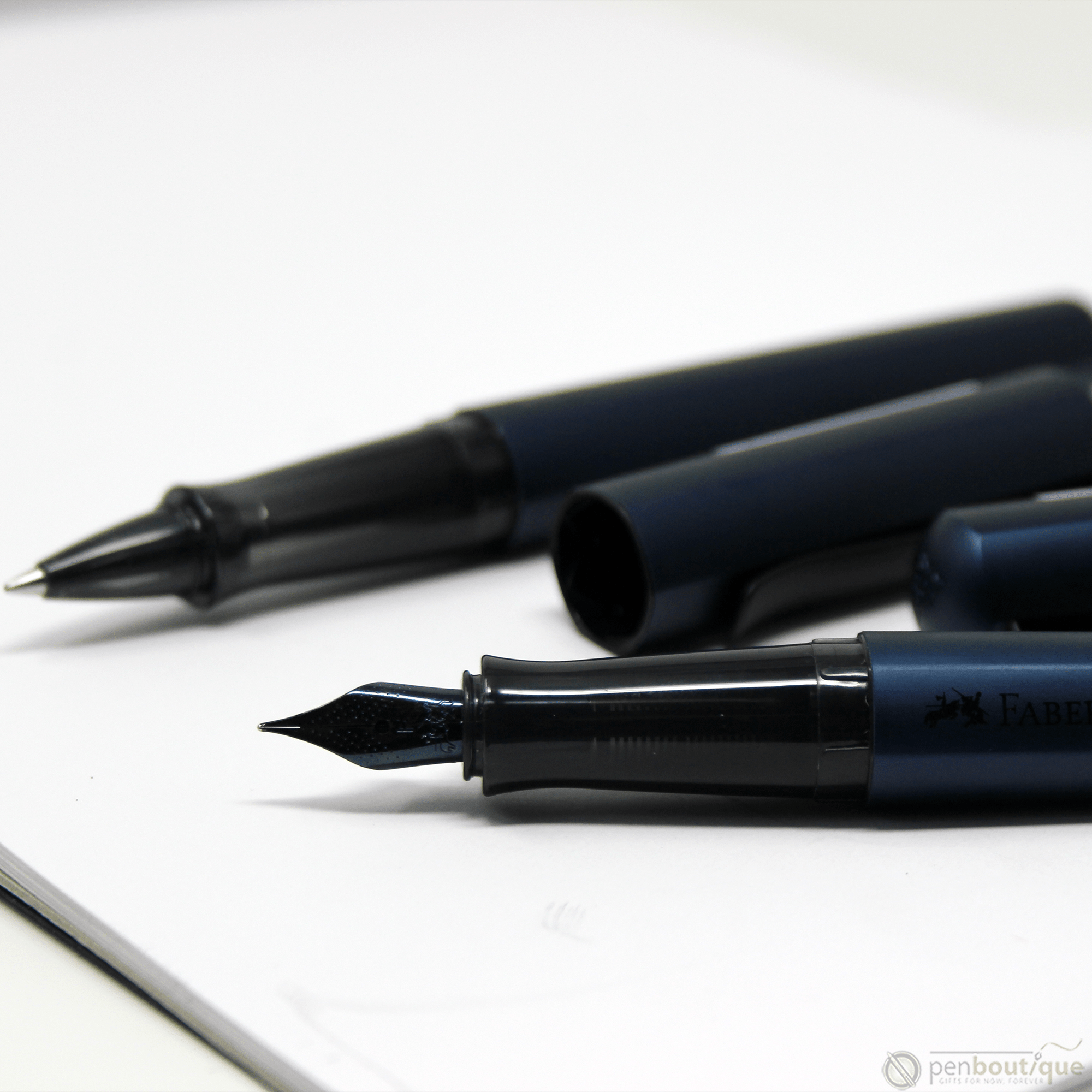 Faber - Castell Hexo Fountain Pen - Blue - Pen Boutique Ltd