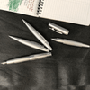 Faber-Castell Design E-Motion Fountain Pen - Pure Silver - Pen Boutique Ltd