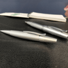 Faber-Castell Design E-Motion Fountain Pen - Pure Silver - Pen Boutique Ltd