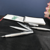 Faber-Castell Design E-Motion Rollerball Pen - Pure Silver - Pen Boutique Ltd