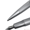Faber-Castell Design E-Motion Fountain Pen - Pure Silver - Pen Boutique Ltd