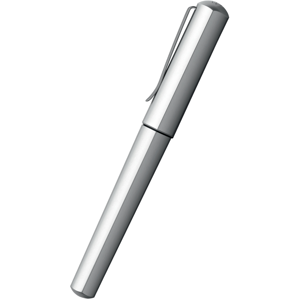 Faber-Castell Hexo Fountain Pen - Silver-Pen Boutique Ltd