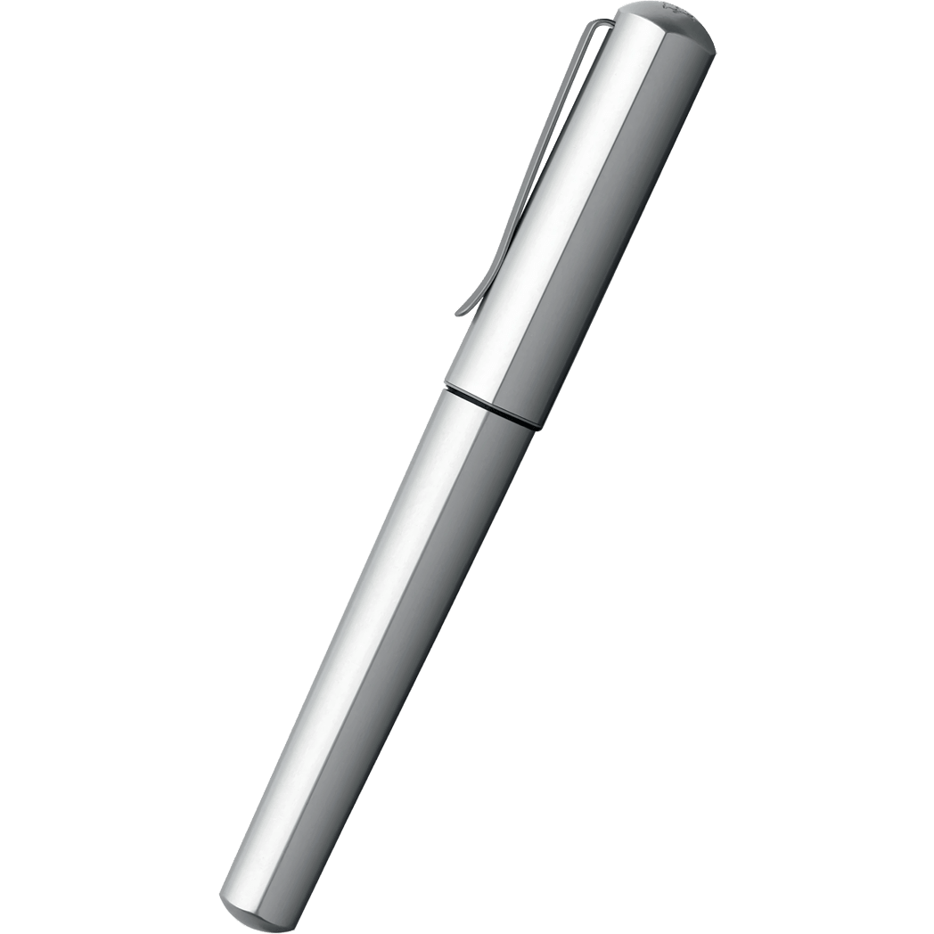 Faber-Castell Hexo Rollerball Pen - Silver - Pen Boutique Ltd