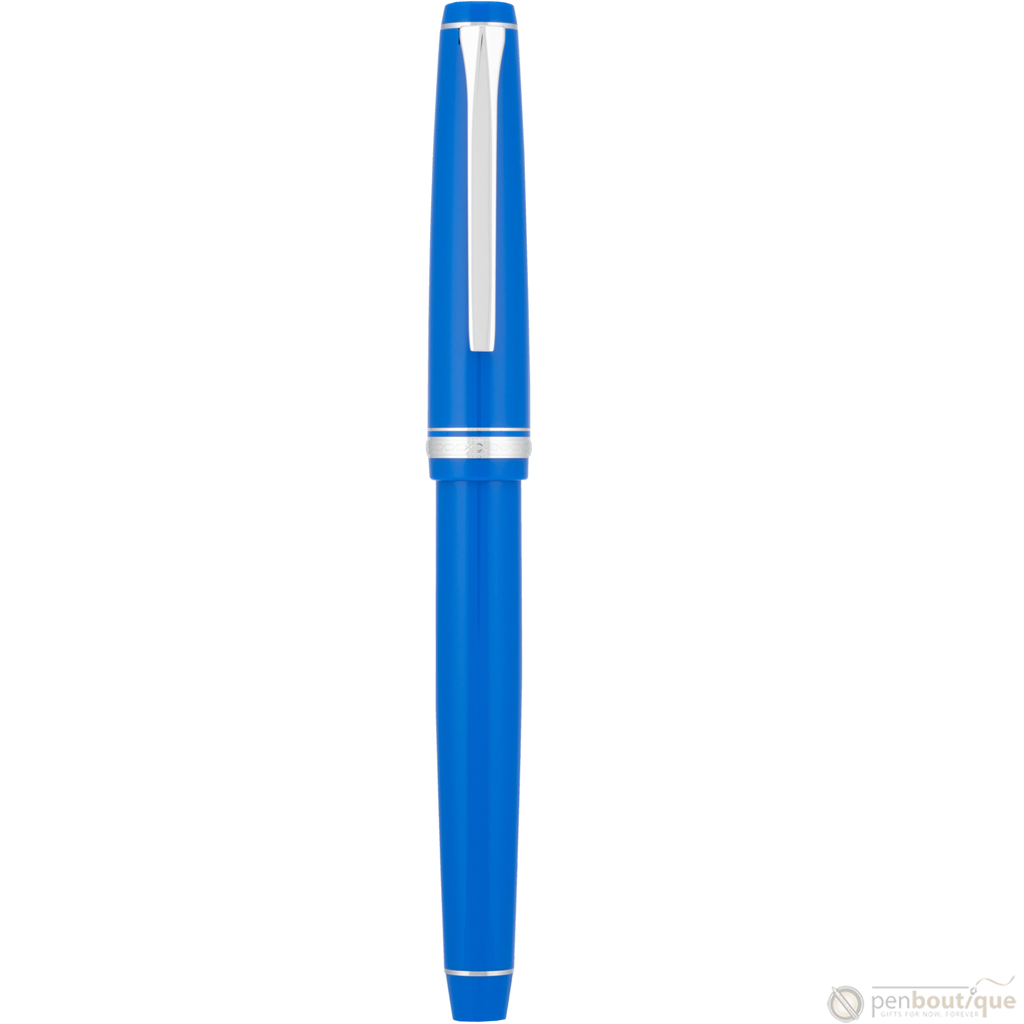 Pilot Falcon Fountain Pen - Marine Blue - Rhodium Trim - Pen Boutique Ltd