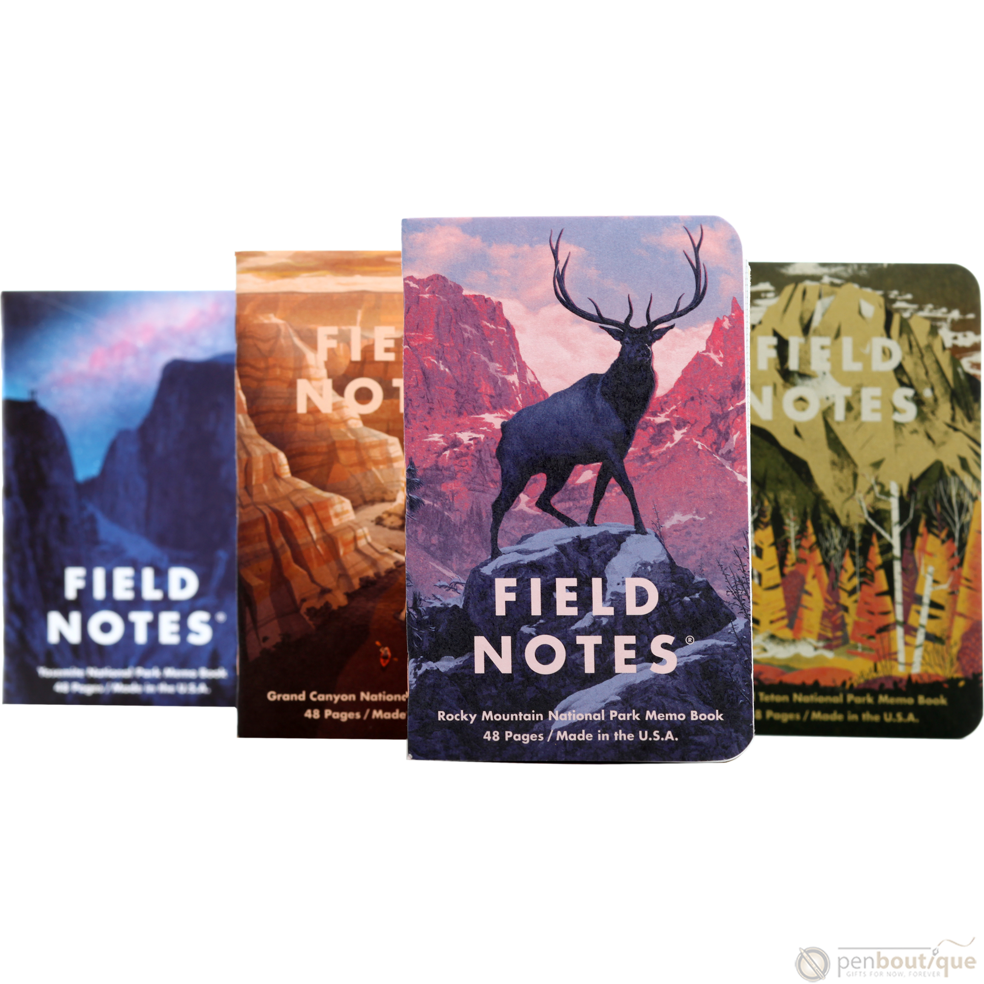 Field Notes Summer National Parks Edition 3-pack 3.5" x 5.5" - Pen Boutique Ltd