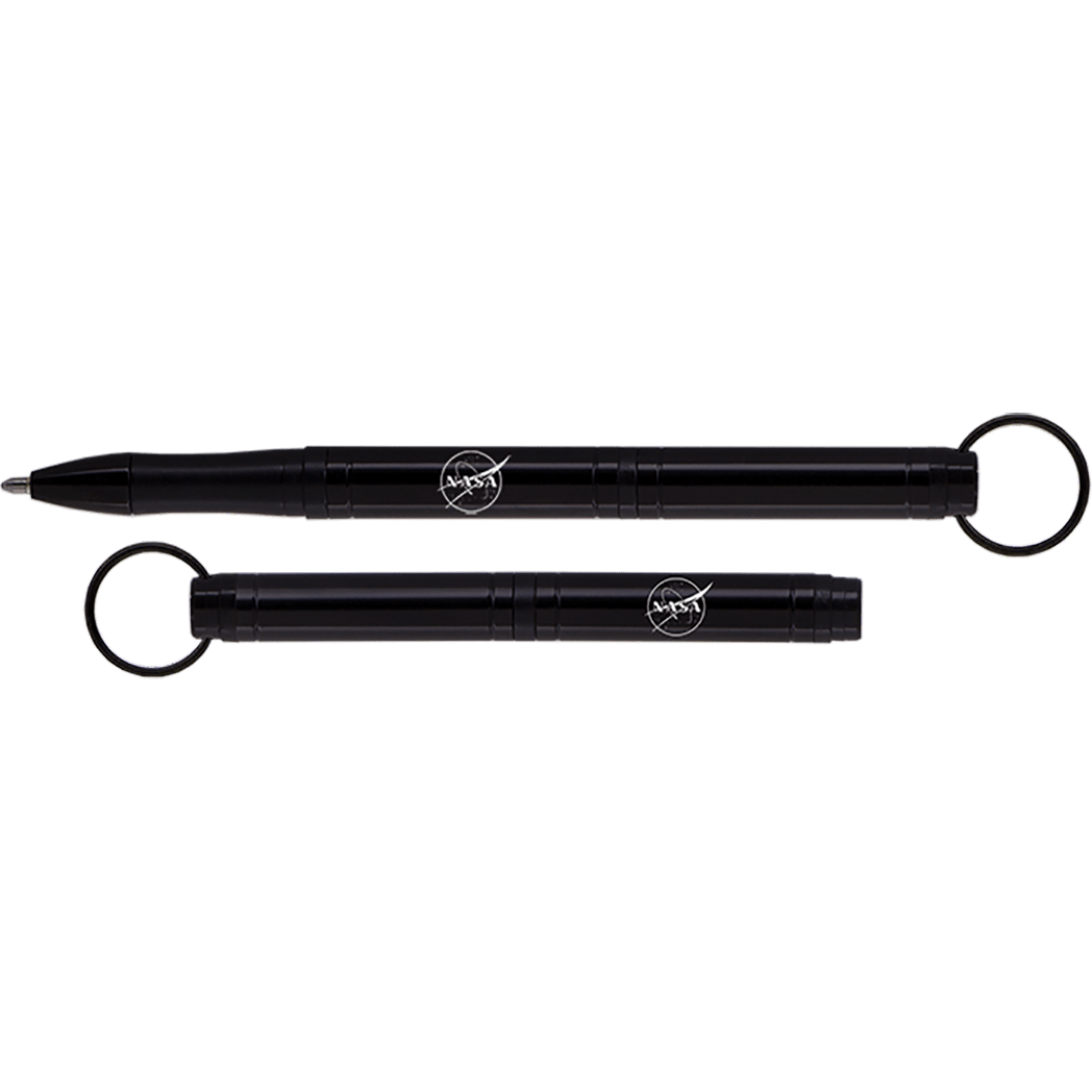 Fisher Space Backpacker Space Pen - Black NASA Logo - Pen Boutique Ltd