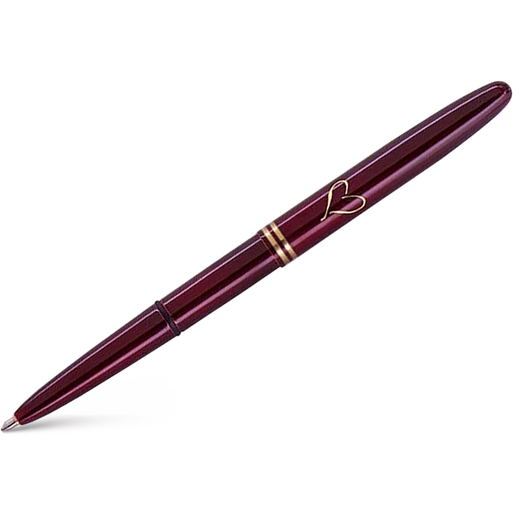 Fisher Space Pen Heart Maroon Bullet Pen - Pen Boutique Ltd