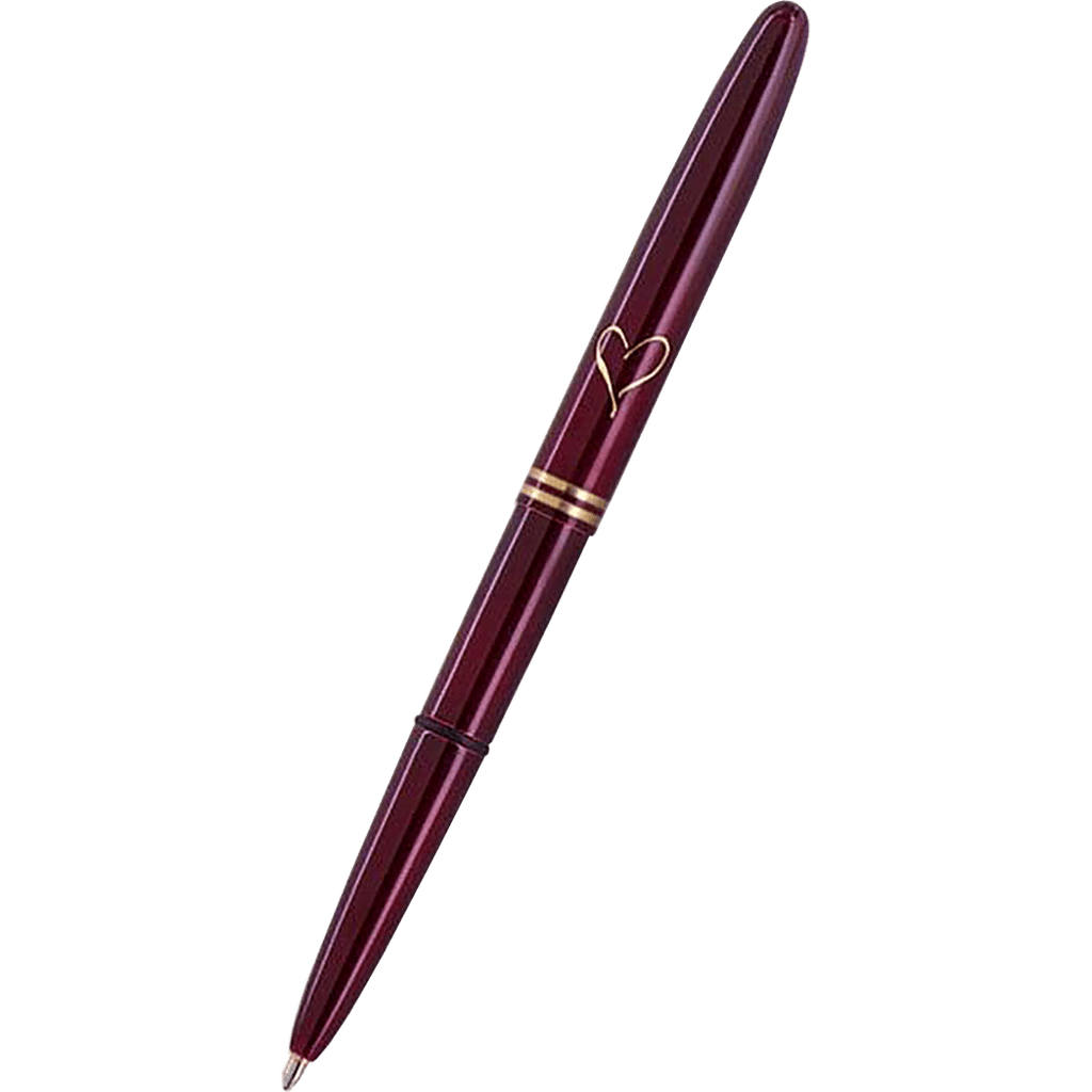 Fisher Space Pen Heart Maroon Bullet Pen - Pen Boutique Ltd