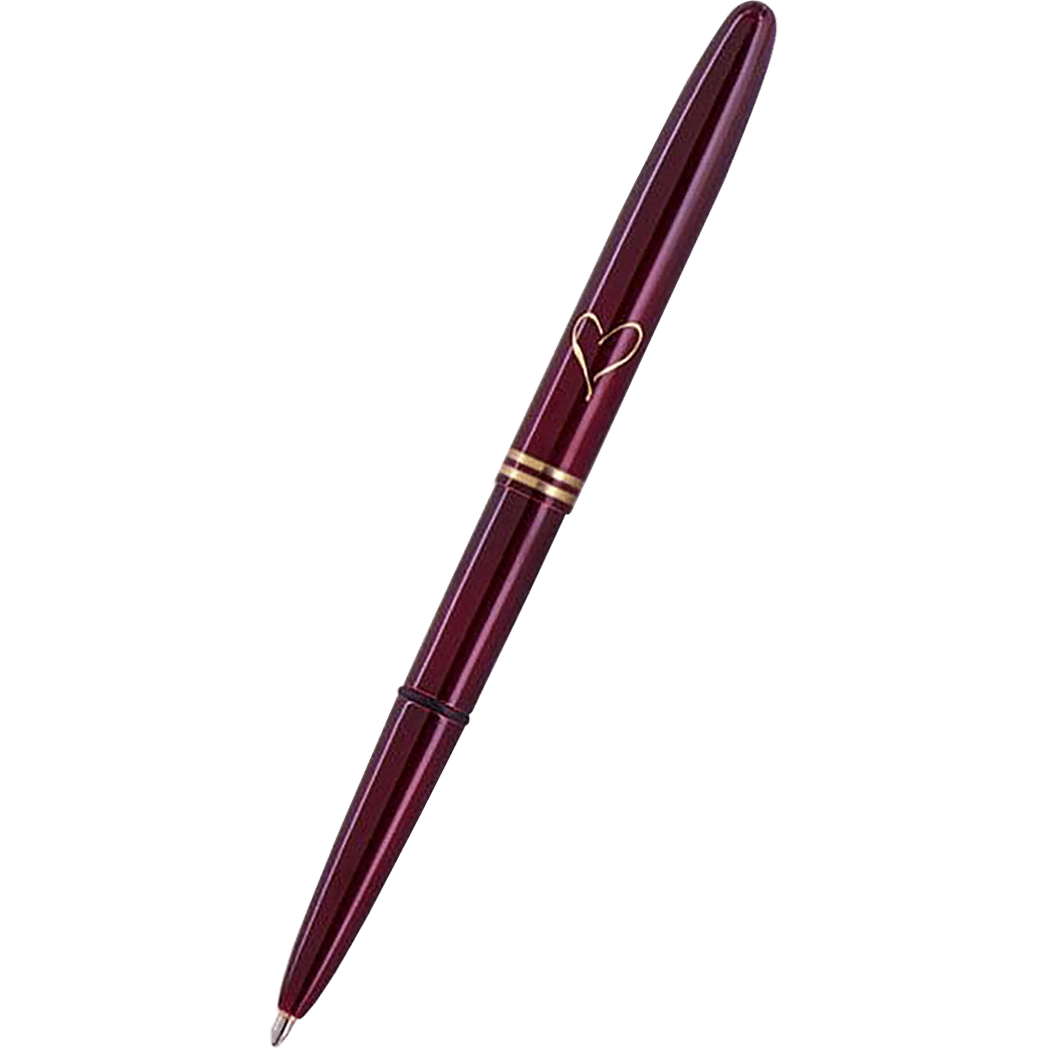 Fisher Space Pen Heart Maroon Bullet Pen - Pen Boutique Ltd