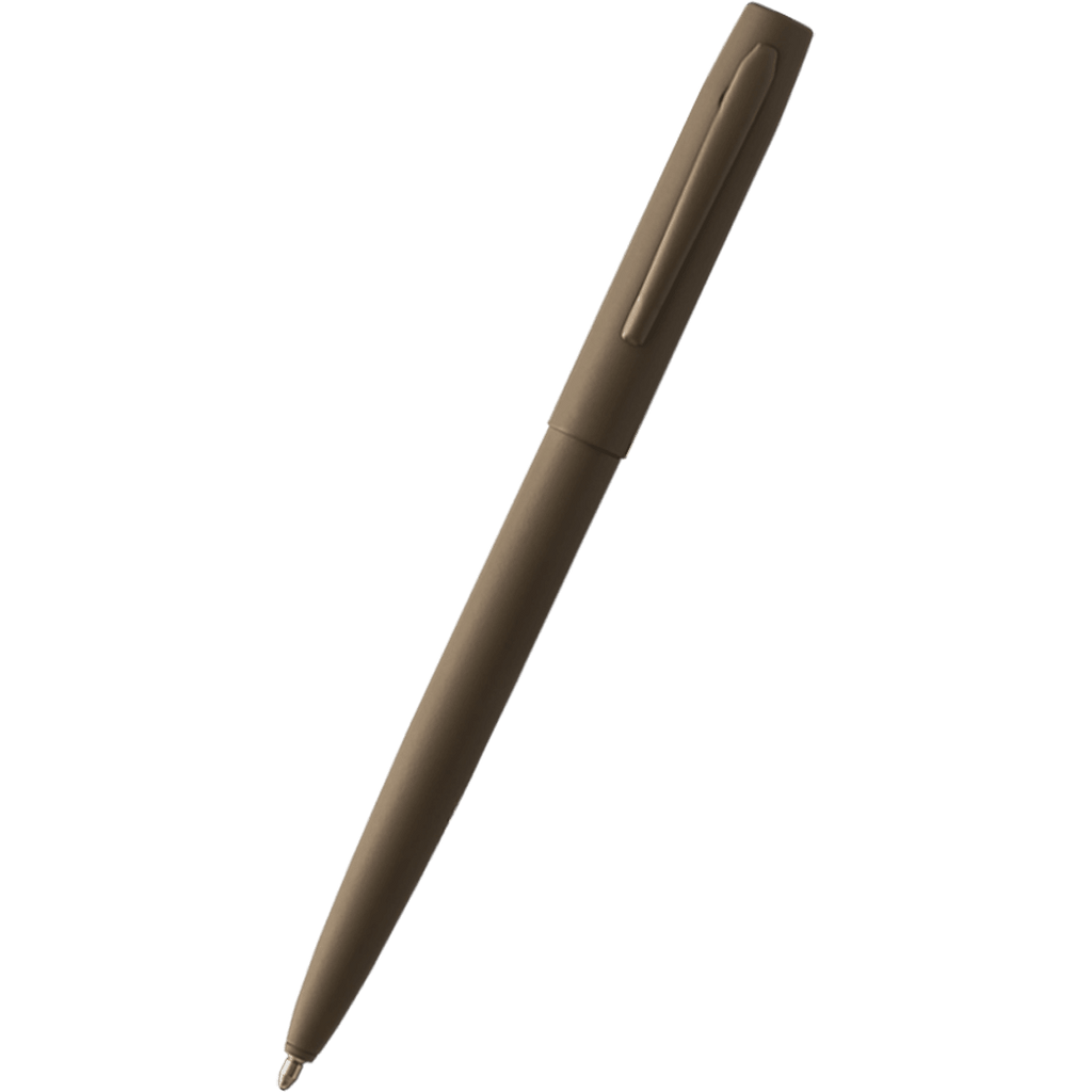 Fisher Space Ballpoint Pen - Cap - O - Matic Cerakote - Flat Dark Earth - Pen Boutique Ltd