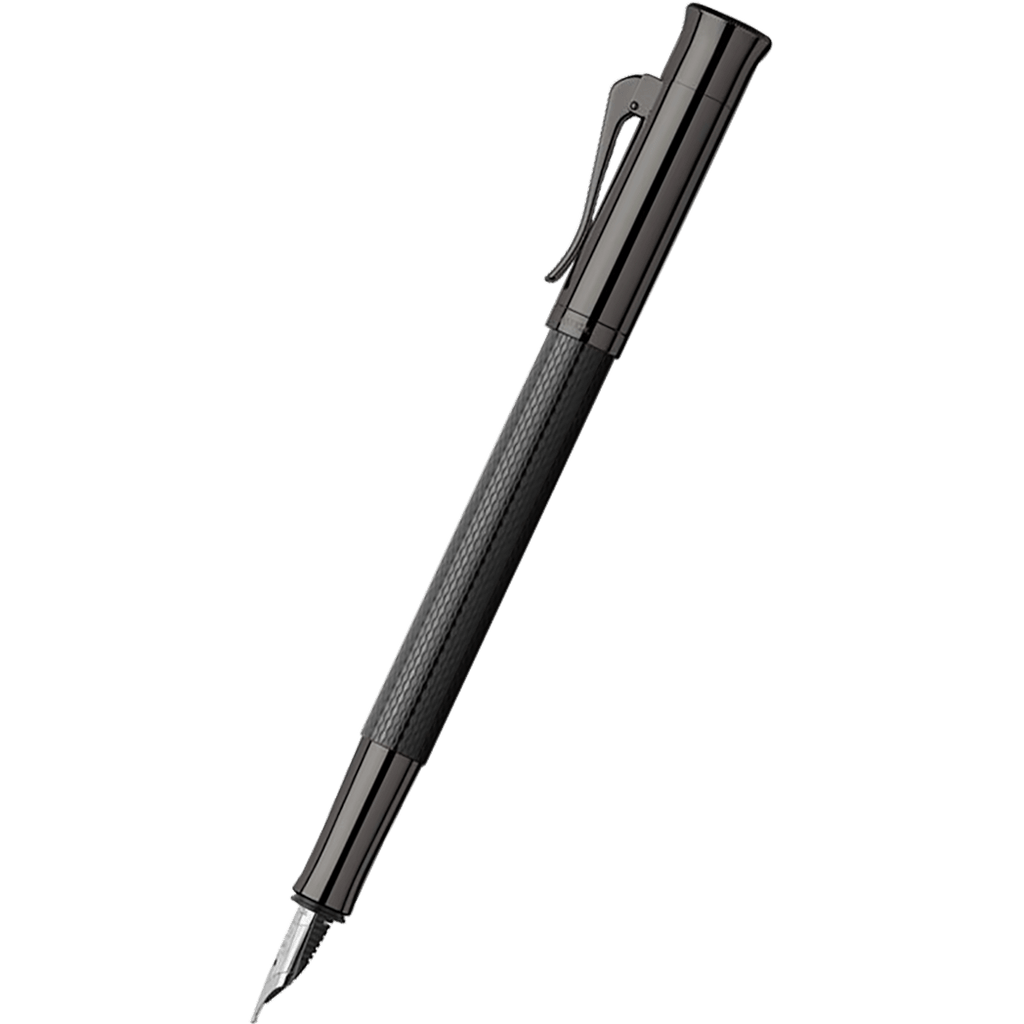 Graf Von Faber - Castell Guilloche Fountain Pen - Black Edition - Pen Boutique Ltd
