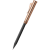 Graf Von Faber - Castell Perfect Pencil - Black - Rose Gold Trim - Pen Boutique Ltd