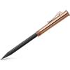Graf Von Faber - Castell Perfect Pencil - Black - Rose Gold Trim - Pen Boutique Ltd