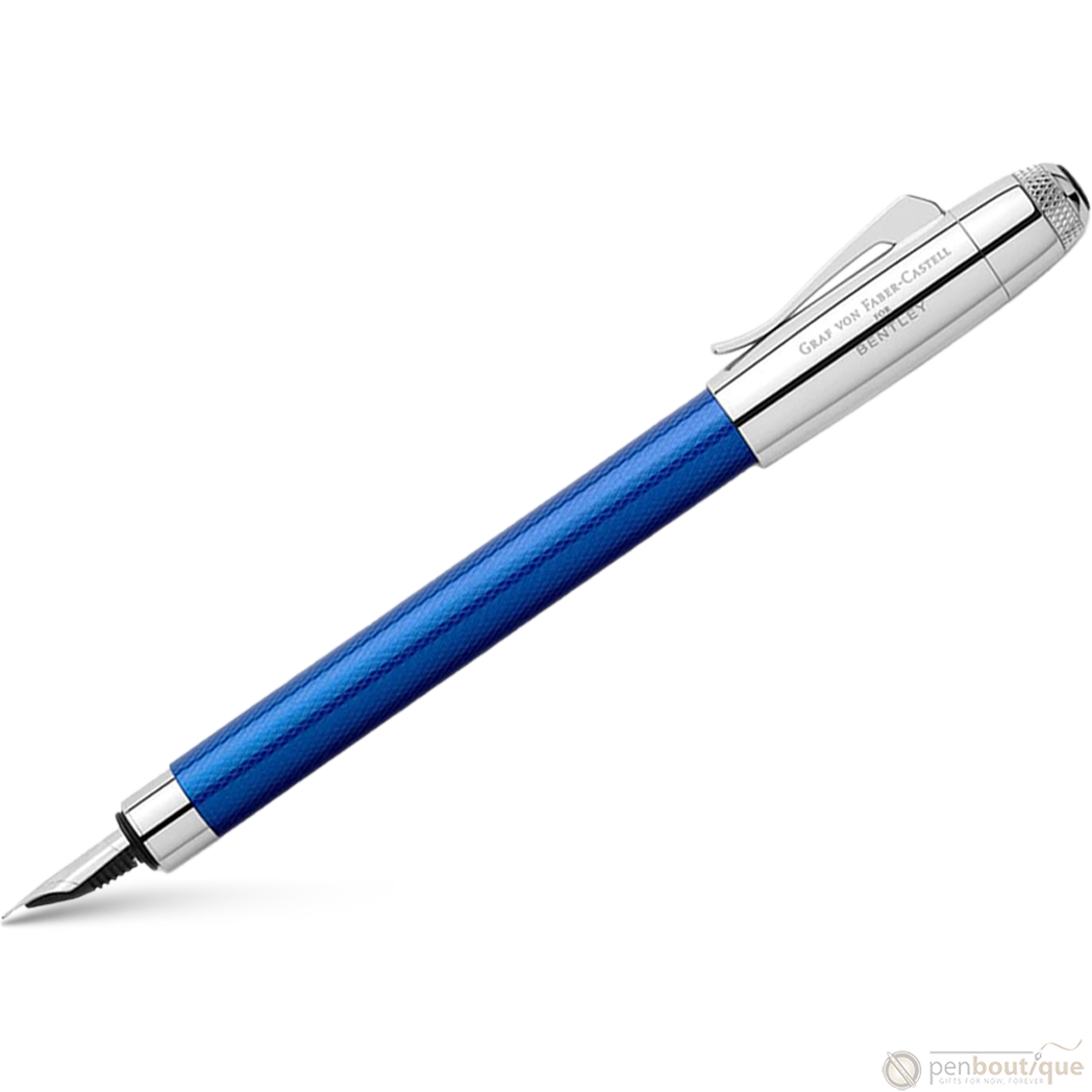 Graf von Faber-Castell Bentley Fountain Pen - Sequin Blue-Pen Boutique Ltd