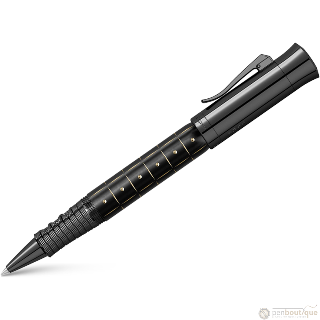 Graf von Faber-Castell Samurai Pen of the Year 2019 Rollerball Pen - Black Edition-Pen Boutique Ltd