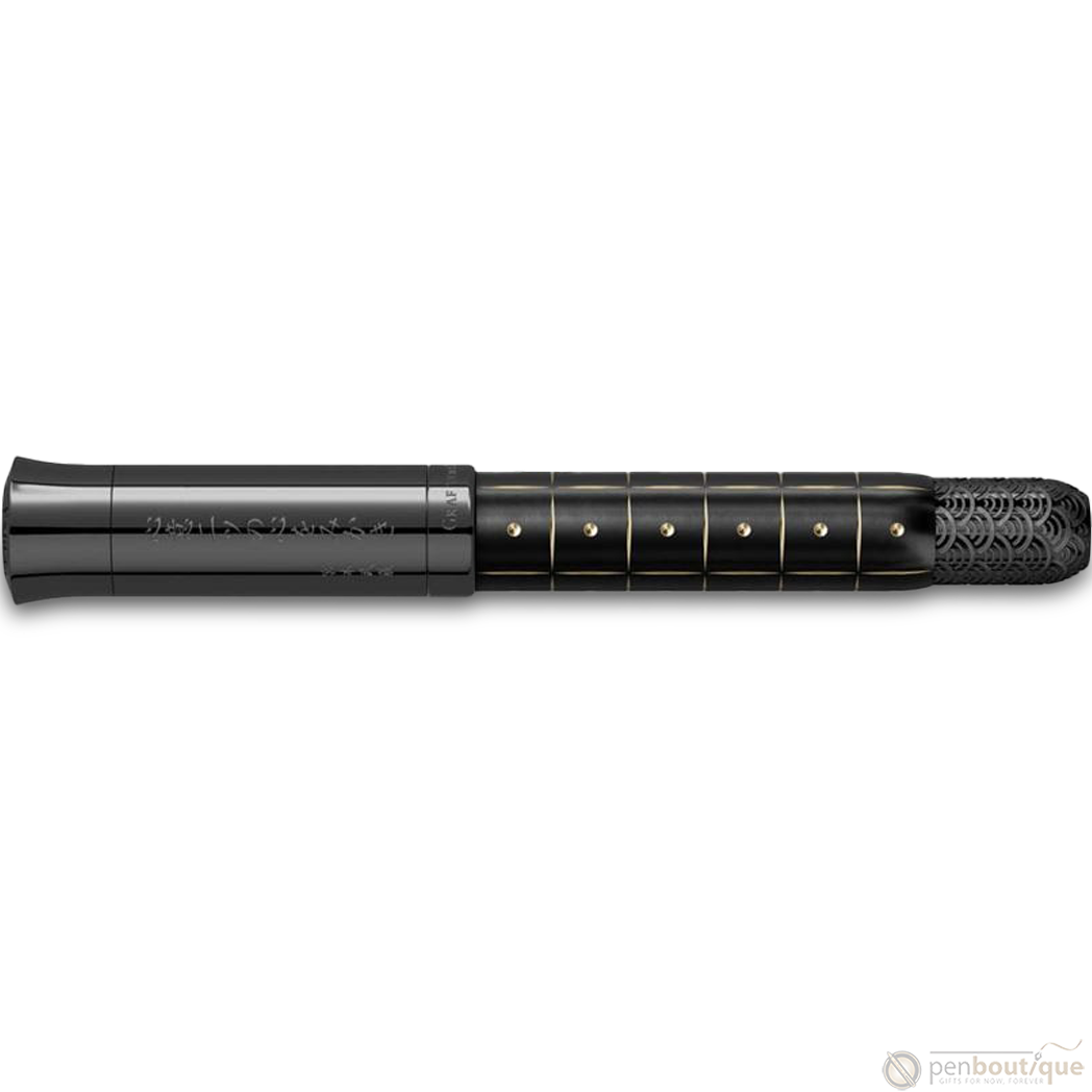 Graf von Faber-Castell Samurai Pen of the Year 2019 Rollerball Pen - Black Edition-Pen Boutique Ltd
