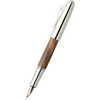 Graf Von Faber - Castell Magnum Walnut Fountain Pen - Pen Boutique Ltd