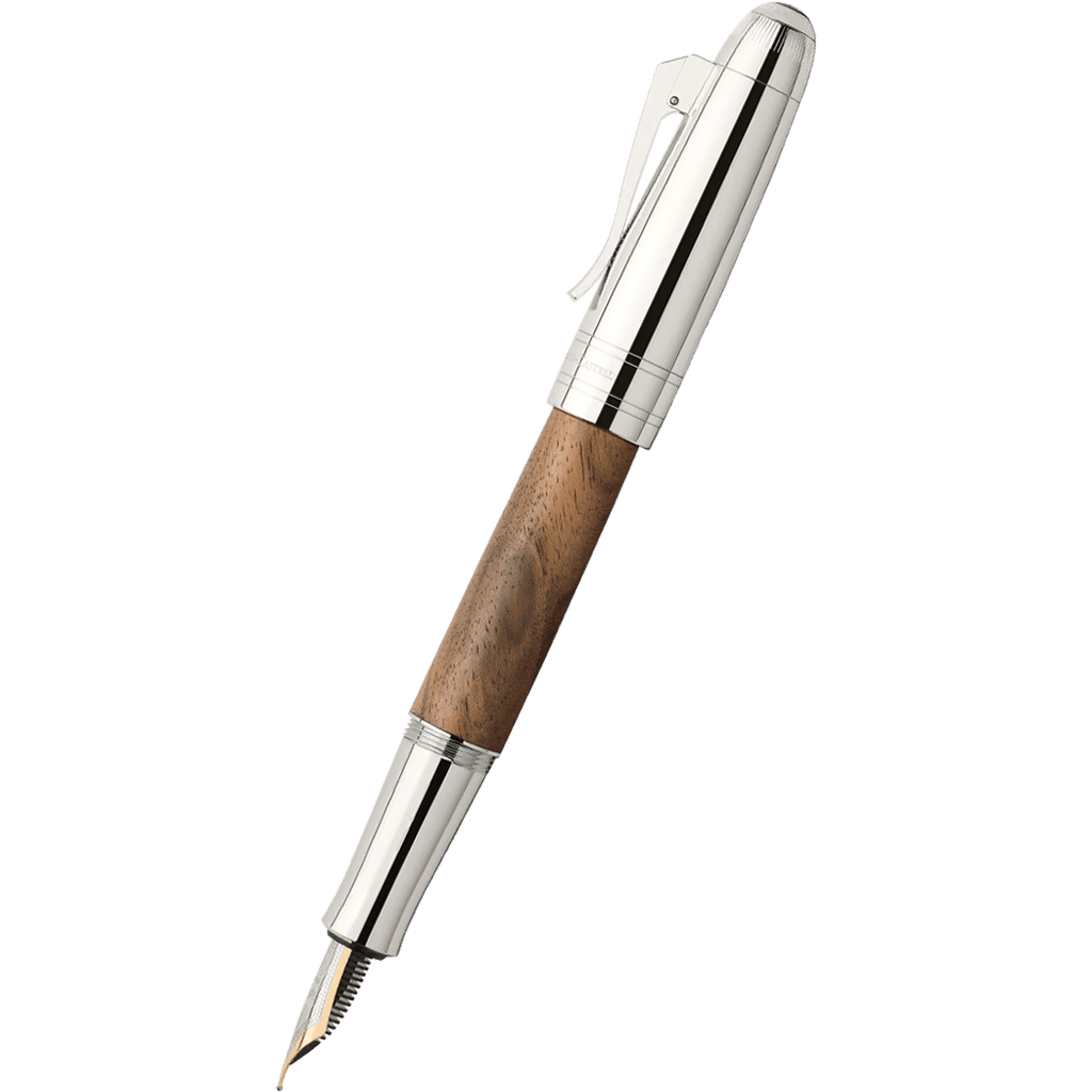 Graf Von Faber - Castell Magnum Walnut Fountain Pen - Pen Boutique Ltd