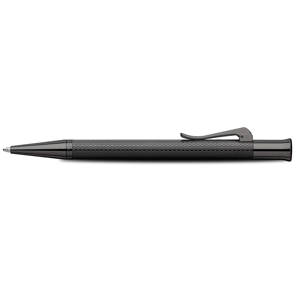 Graf Von Faber - Castell Guilloche Ballpoint Pen - Black Edition - Pen Boutique Ltd