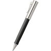 Graf Von Faber - Castell Intuition Rollerball pen - Platino Fluted Black - Pen Boutique Ltd