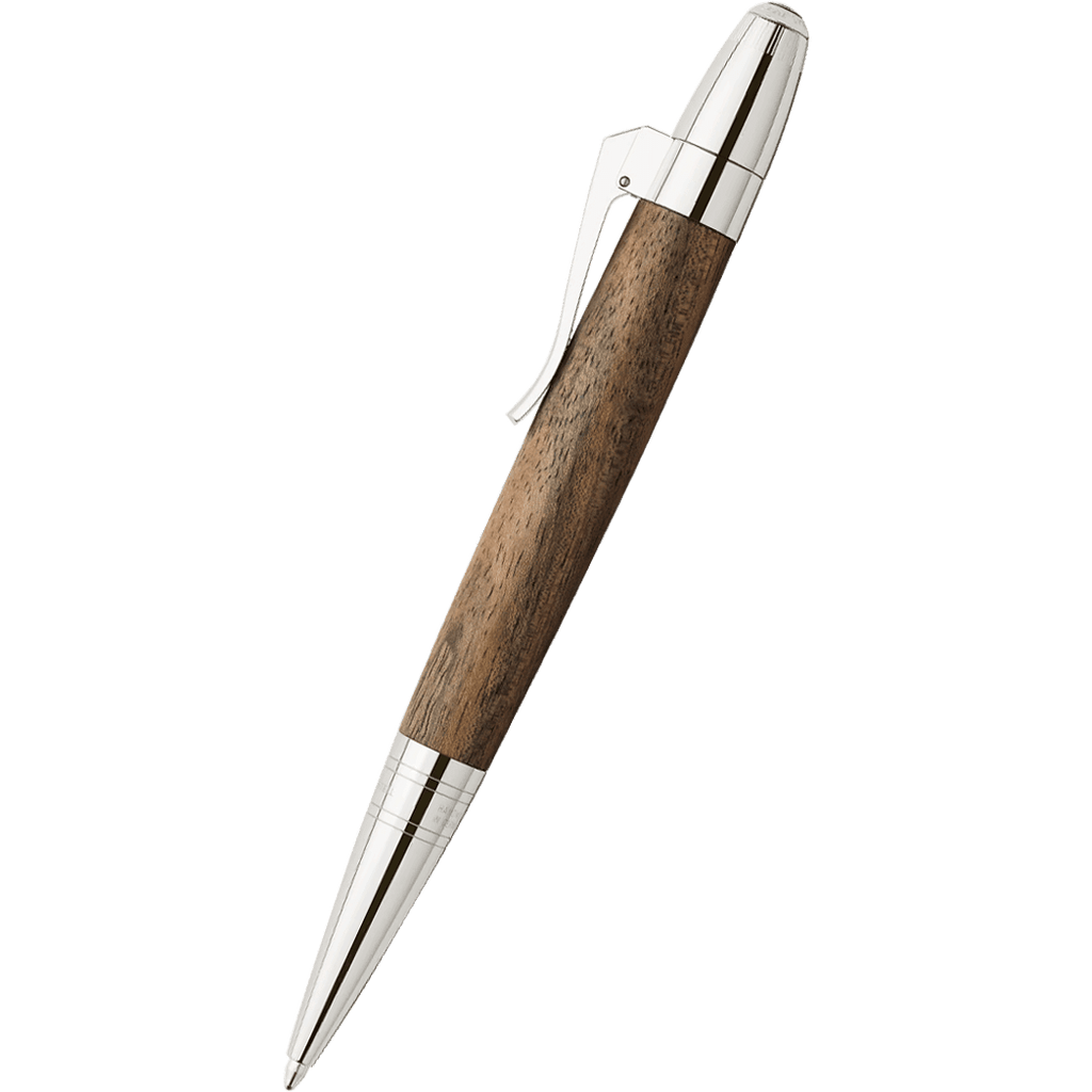 Graf Von Faber - Castell Magnum Walnut Ballpoint Pen - Pen Boutique Ltd