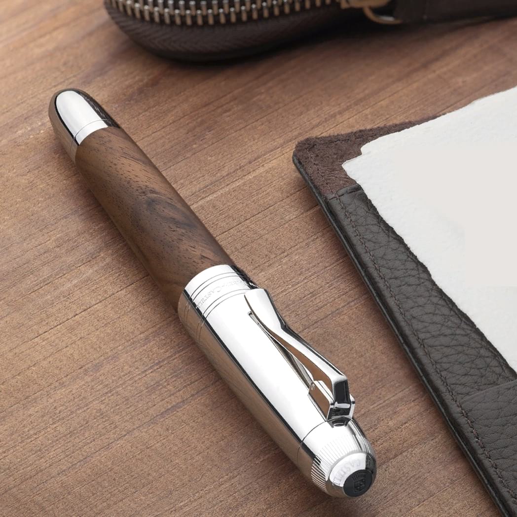 Graf Von Faber - Castell Magnum Walnut Rollerball Pen - Pen Boutique Ltd