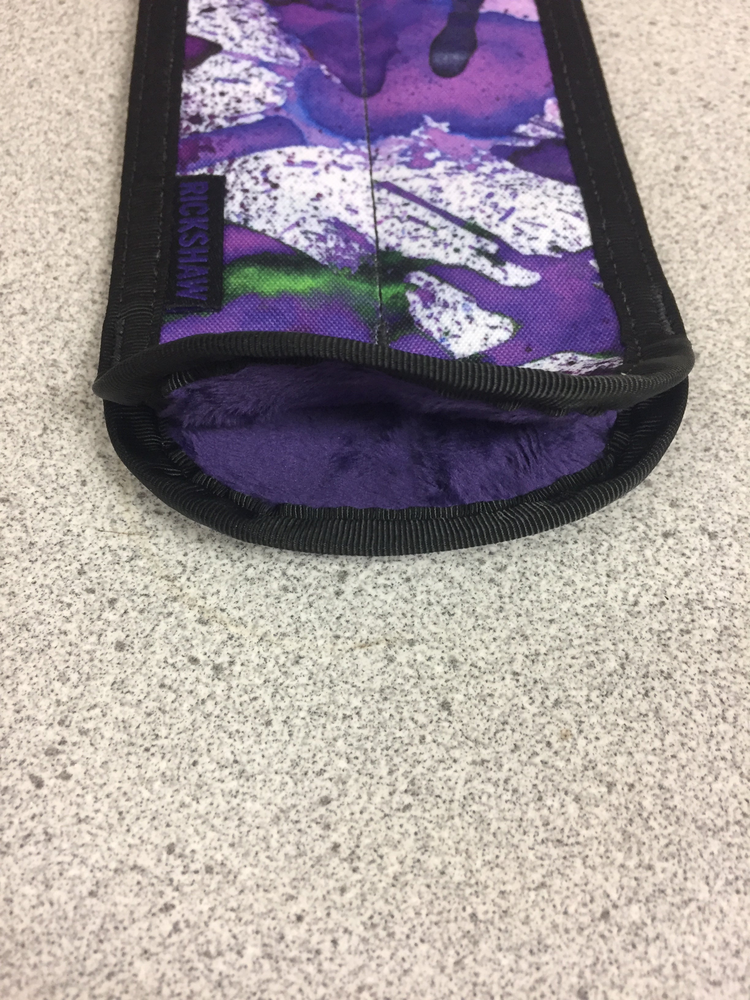 Rickshaw 2 Pen Coozy - Purple Splatter - Pen Boutique Ltd