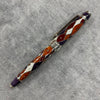 David Oscarson Harlequin Rollerball Pen - Sterling Silver Guilloche Lavender (Special Edition) - Pen Boutique Ltd