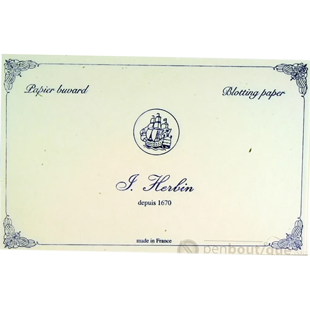 J. Herbin 10 Blotting Paper Pad Refill-Pen Boutique Ltd
